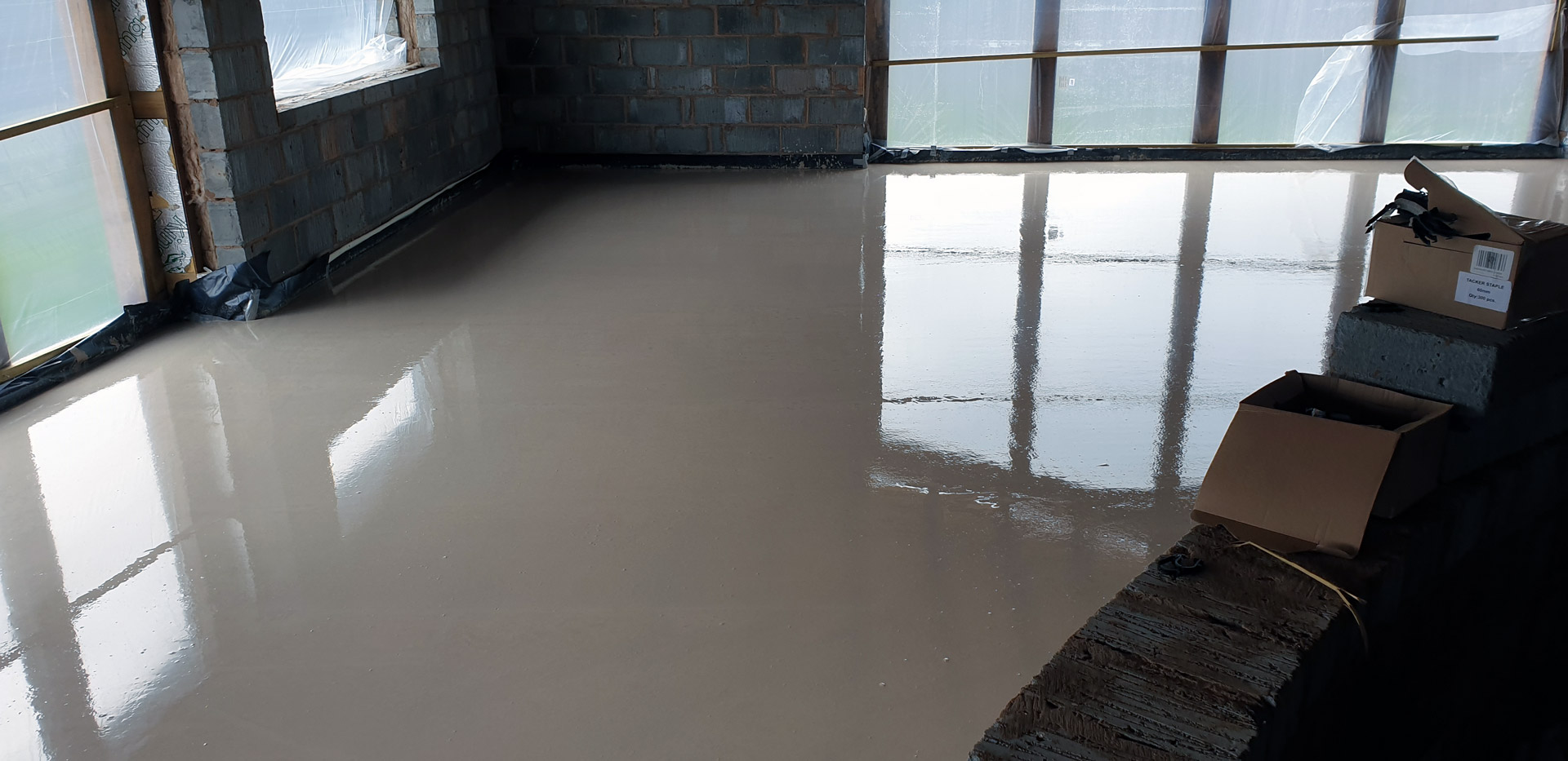 Domestic Underfloor Heating Screed