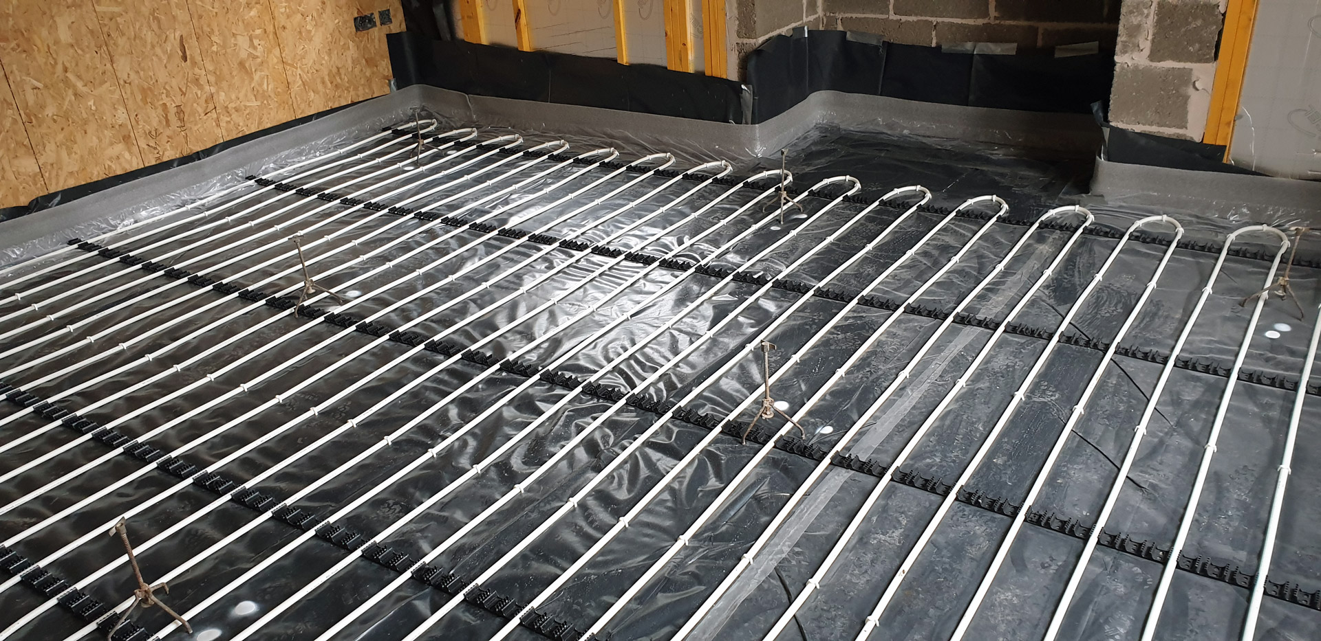 Domestic Underfloor Heating Screed