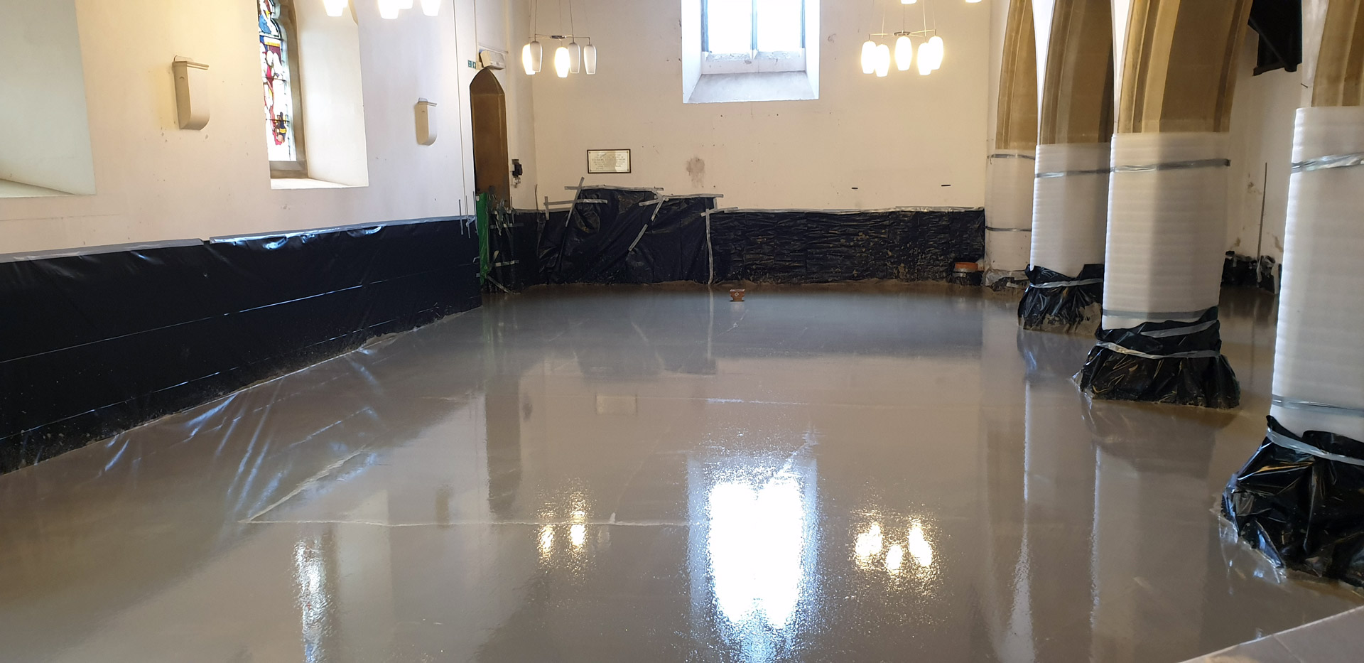 Domestic Underfloor Heating Screed