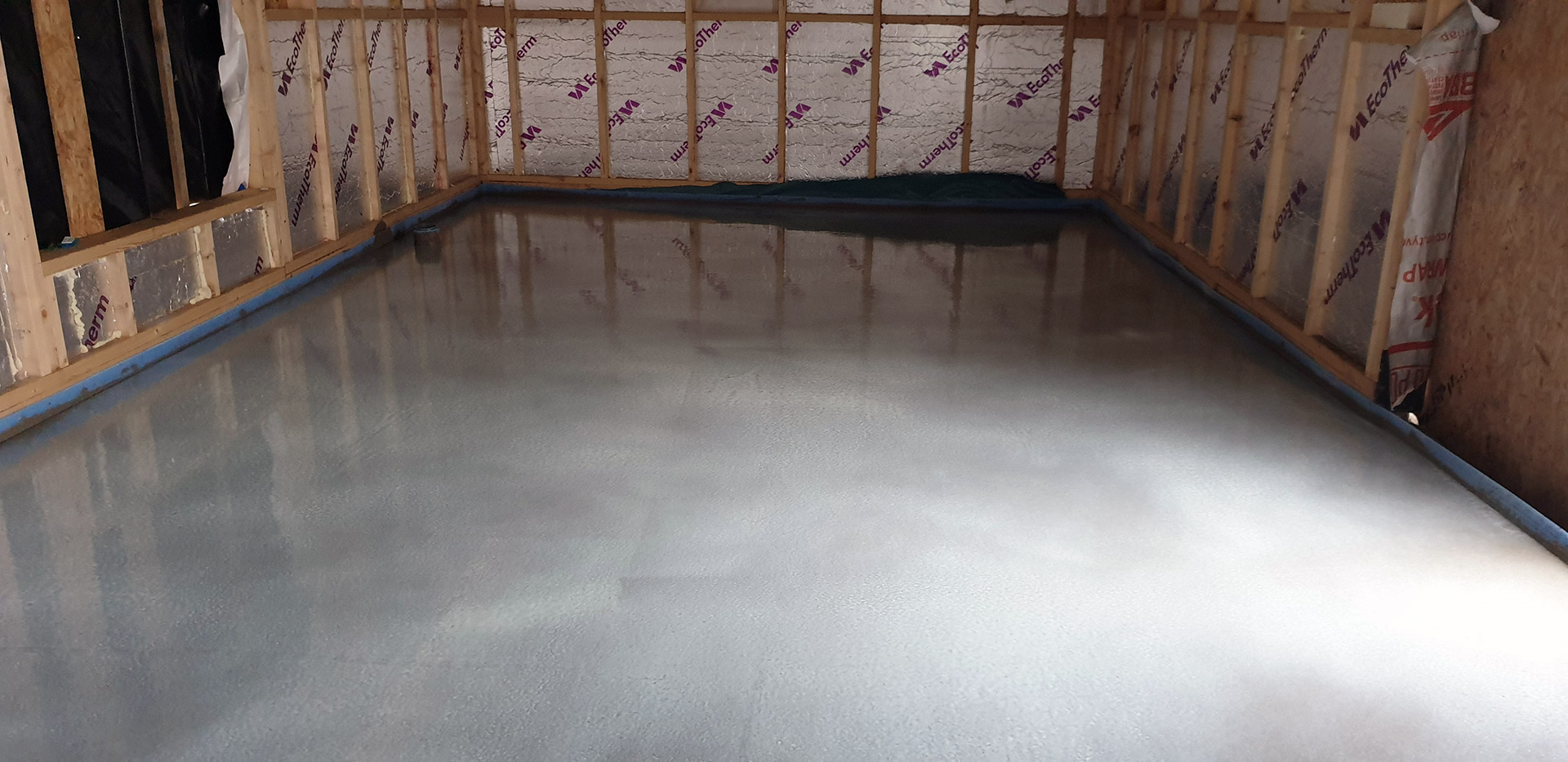 Industrial Underfloor Heating Screed